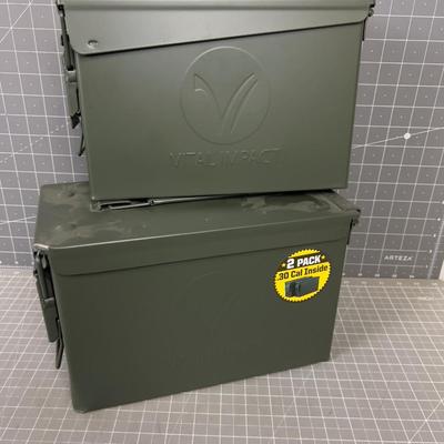 AMMO BOX 50 and 30 Caliber 