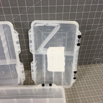 Tackle Boxes & Parts Bins for Organizing! 