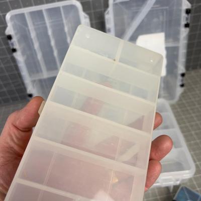 Tackle Boxes & Parts Bins for Organizing! 