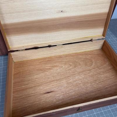 3 Pine Boxes of LEHI MILL BRANDED