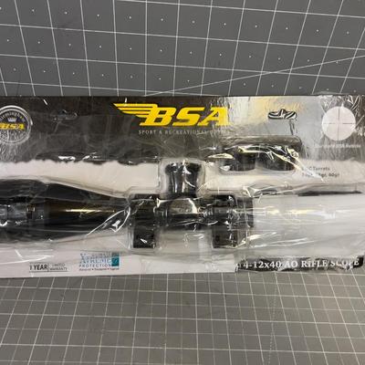 BSA 4 - 12 X 40 Rifle Scope 