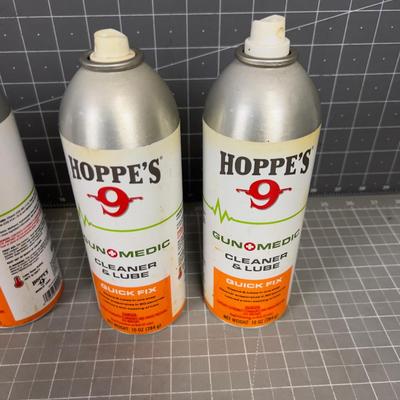 4 HOPPE's Cleaner and Lube OIL 