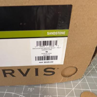Orvis MEN'S Size 15 Felt Bottom Wadding BOOT 