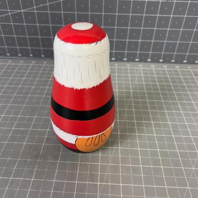 6 Santas Russian Nesting Dolls