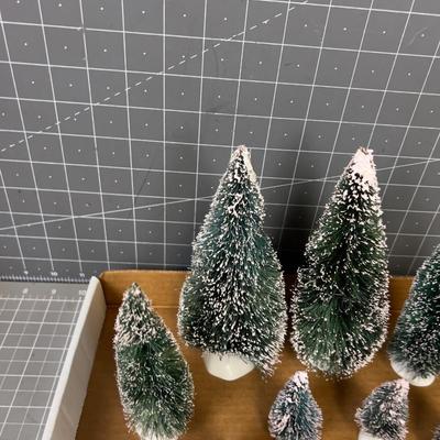 Putz Style Trees (about 12) 