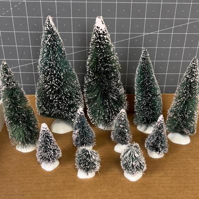Putz Style Trees (about 12) 
