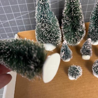 Putz Style Trees (about 12) 