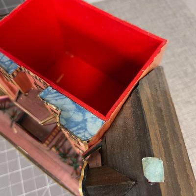 (12) Absolutely Fabulous Hand Painted Detailed Straw like Village