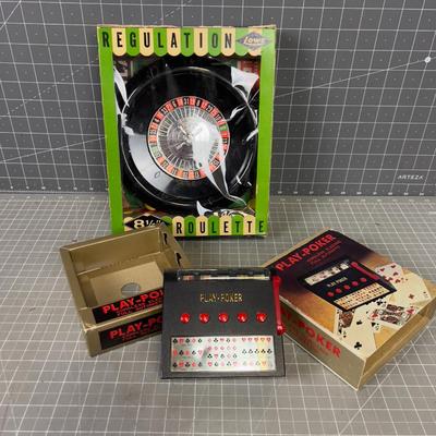 Play Poker and Roulette Games 