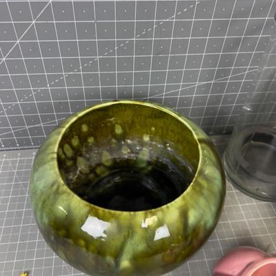 Vases Planters Mixed Lot 