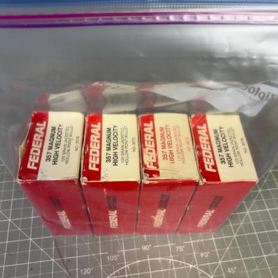 (192) Rounds of Federal Ammo Pistol 357 Magnum 125 Grain 