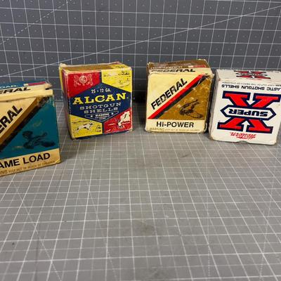 4 Boxes if 12 Guage Ammo 