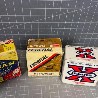 4 Boxes if 12 Guage Ammo 