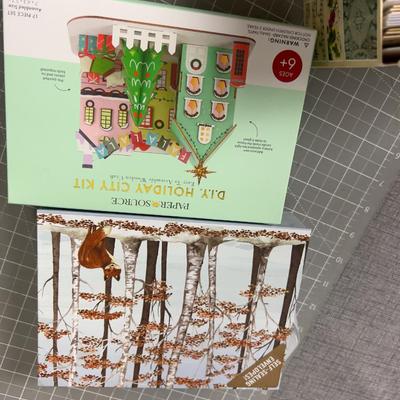 Holiday PAPER: Cards, Puzzle, Bags, Napkins, Etc.