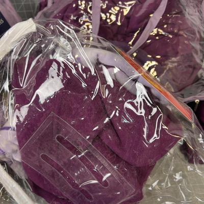 Fleece, Wine & Lavender Color Queen Sheet and Pillowcase