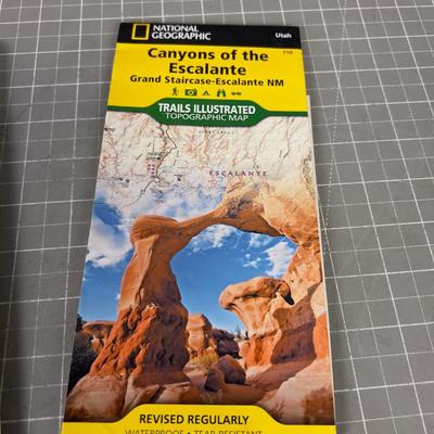 3 Utah TRAIL Maps 