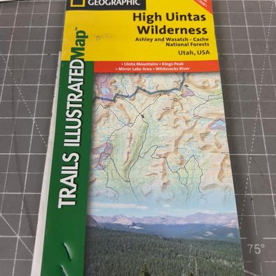 3 Utah TRAIL Maps 