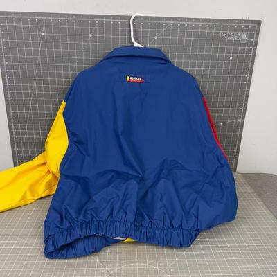 ABSOLUTE Vodka Color Block Jacket, XL, Collector Item