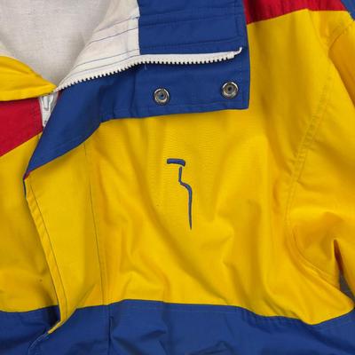 ABSOLUTE Vodka Color Block Jacket, XL, Collector Item