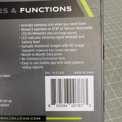 REVEAL Cellular Trail Cam, NEW 