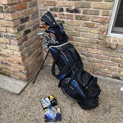 Tommy Armour Golf Clubs & Carrier