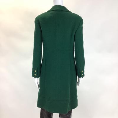 515 Vintage CHANEL Boutique Evergreen Coat Dress