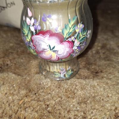 Handpainted Candle Holder