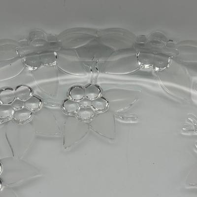 Walther Glass Mikasa Carmen 12.5” Dish / Plate