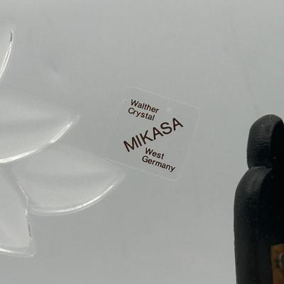 Walther Glass Mikasa Carmen 12.5” Dish / Plate