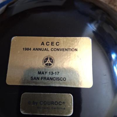 ACEC convention plate by Couroc
