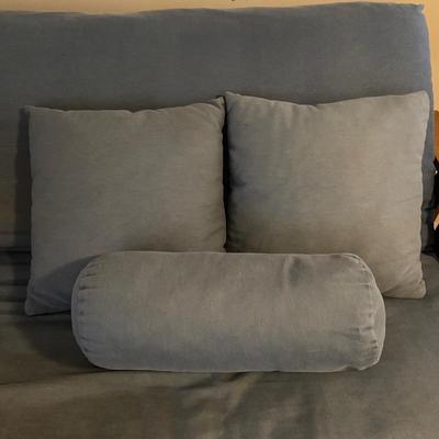 Wooden Futon Frame with Mattress (D-BM)