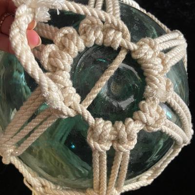 Two Glass Fishing Floats (D-BM)