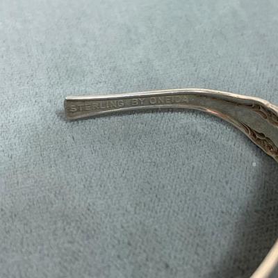 Vintage Sterling Silver Spoon Bracelet