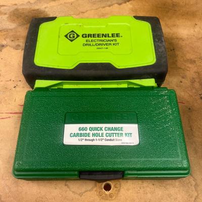 Greenlee Carbide Hole Cutter Kit & Drill Driver Kit (B1-MG)