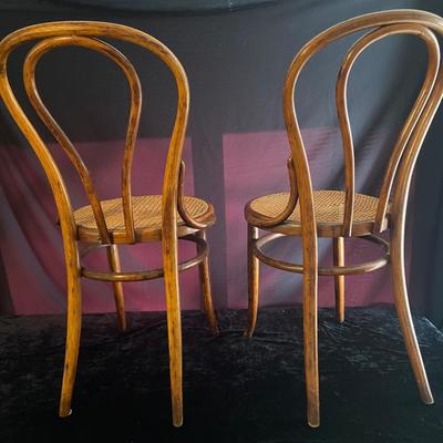 Pair of Jacob & Josef Kohn Bentwood Shell Chairs (D-BM)