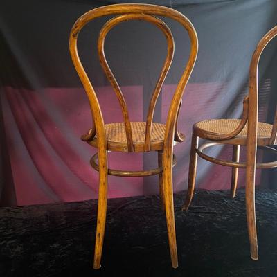 Pair of Jacob & Josef Kohn Bentwood Shell Chairs (D-BM)