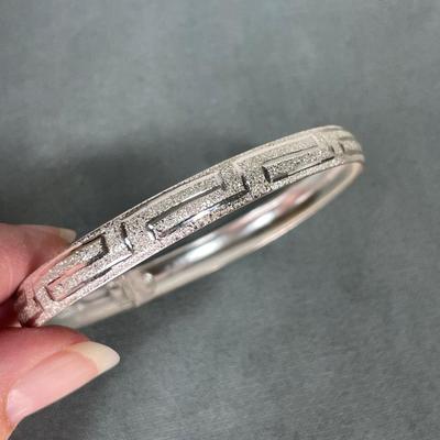 Sterling Silver bangle Bracelet