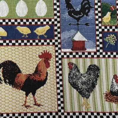 Napco set, placemats and napkin holders, Farmhouse style