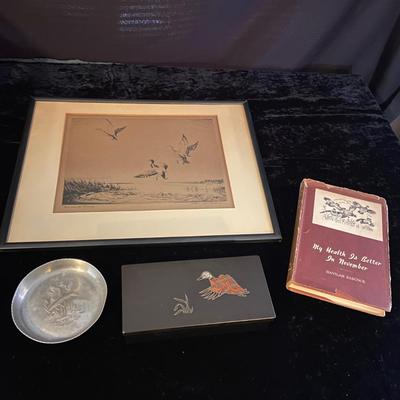 Signed Original Mallards Rising Etching and More (D-BM)
