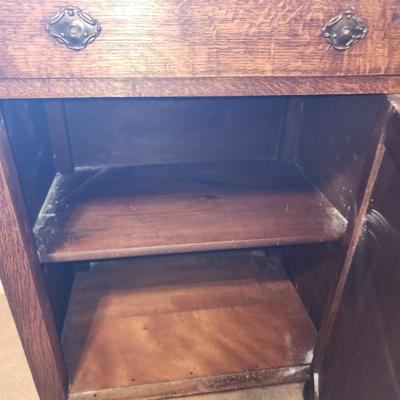 Antique cabinet.