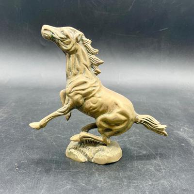 Brass Horse Figurine