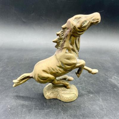 Brass Horse Figurine