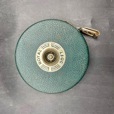 Vintage Lufkin Ni-Clad Royal 50 ft. Steel Tape Made in USA