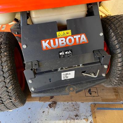 Kubota 42” Riding Mower With Fabricated Deck (SF-MG)