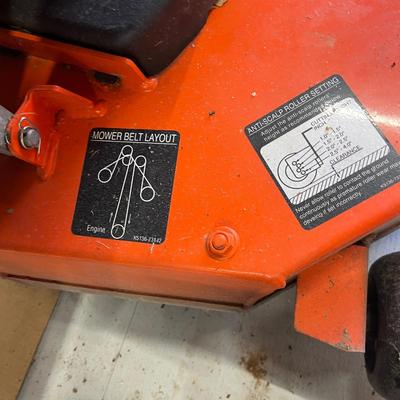 Kubota 42” Riding Mower With Fabricated Deck (SF-MG)