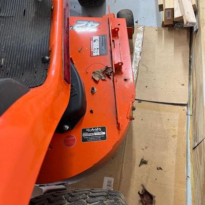 Kubota 42” Riding Mower With Fabricated Deck (SF-MG)