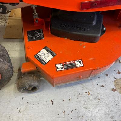 Kubota 42” Riding Mower With Fabricated Deck (SF-MG)