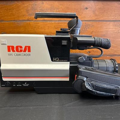 RCA VHS Camcorder and Equipment
