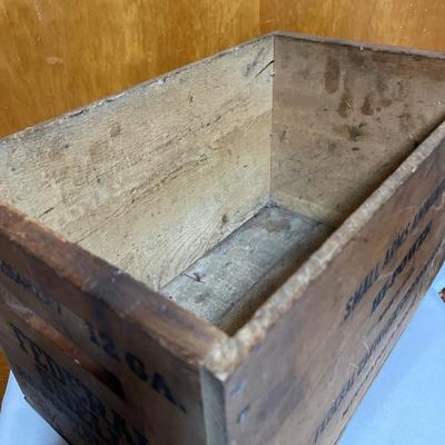 Federal cartridge corporation, small arms, ammunition box