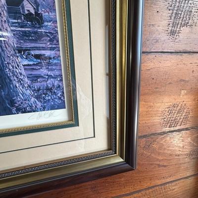 Framed Artwork of The Sam Davis Home, Smyrna, Tennessee